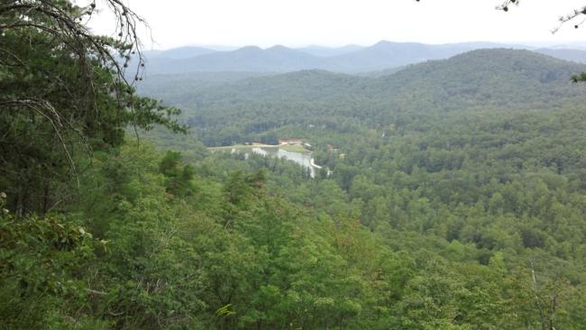 The view from Big Rock!