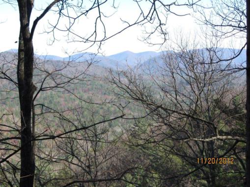 Nice mountain views along the trail.