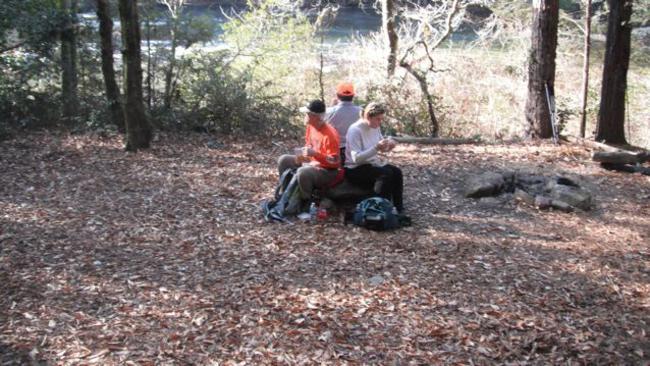 Lunchtime along the river!