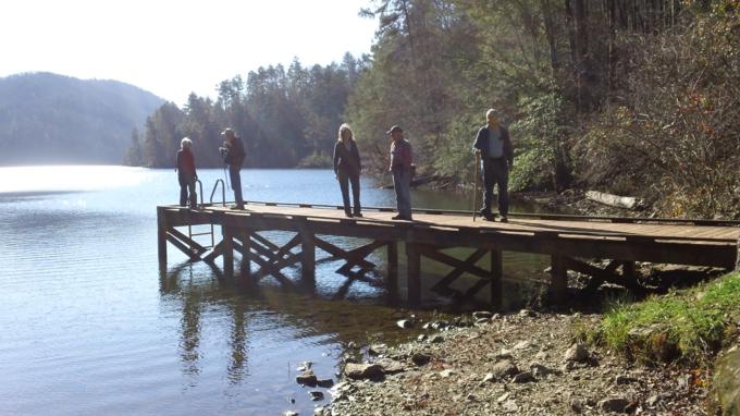 The boat dock at Stoneplace.