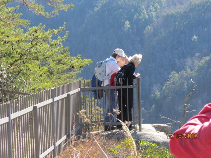 A breathtaking view into magnificent Tallulah Gorge!
