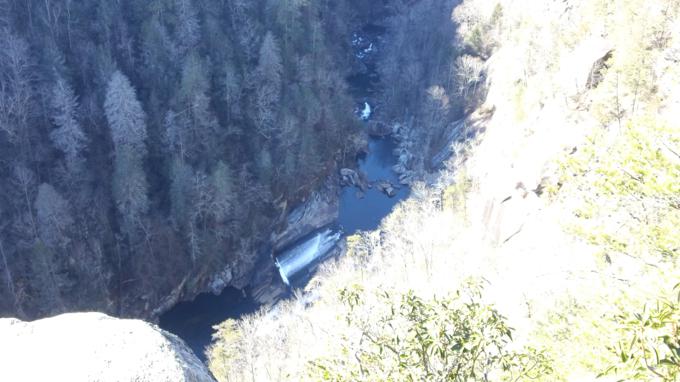 Looking deep into the gorge!