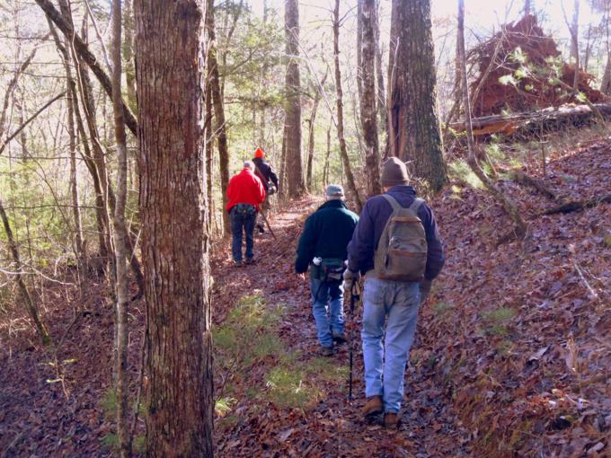 Another great day for a hike on the Bartram Trail!