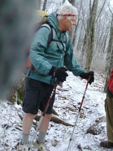 This guy from Michigan was wearing shorts!