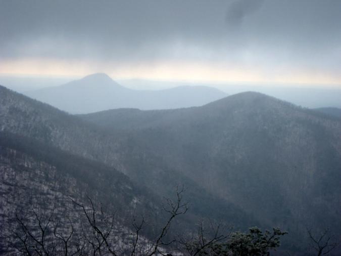A view from Cow Rock Mt.