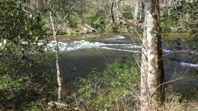 Nice views all along the Chattooga!