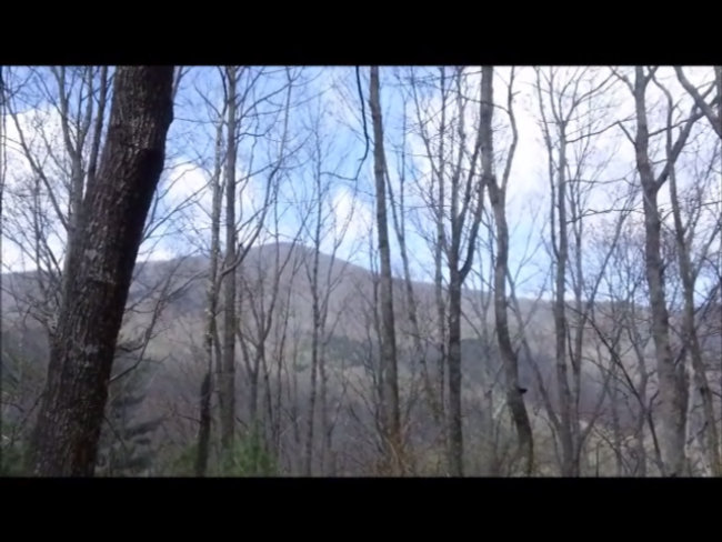 Nice mountain views along the trail.