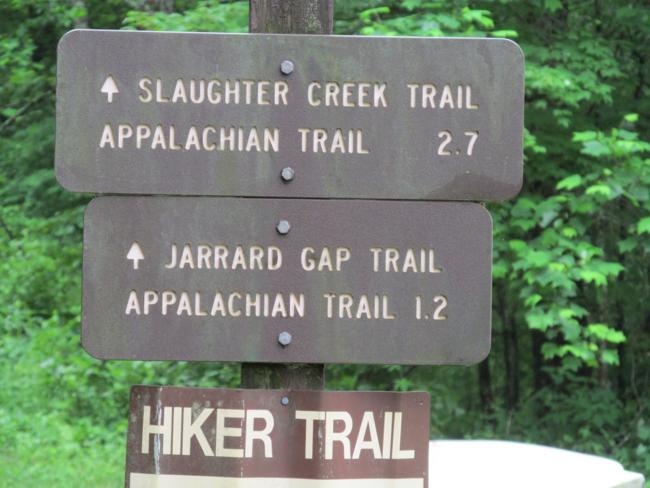 We did an 8+ mile loop of these three trails.