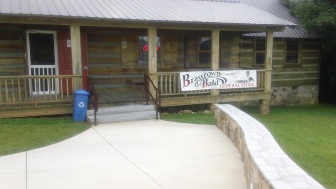 At the base of Brasstown Bald, there is a nice gift shop.