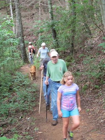Headed for Blue Hole Falls and High Shoals Falls!