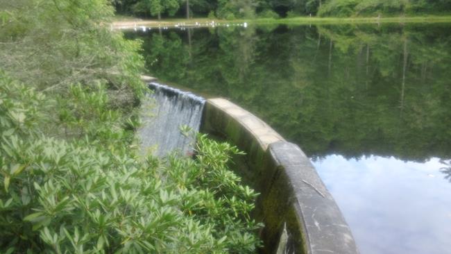 Cliffside Lake Dam.