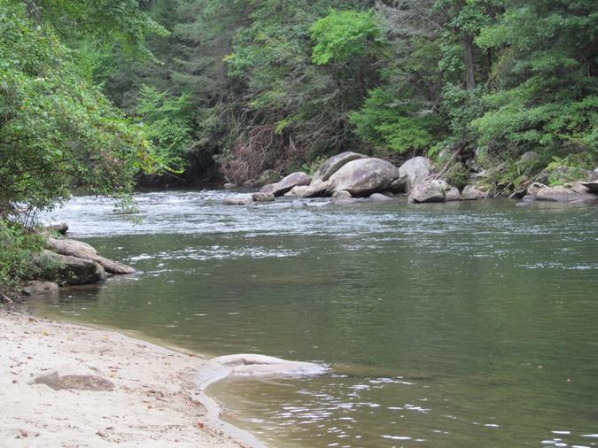 Boulder-filled Chattooga River !