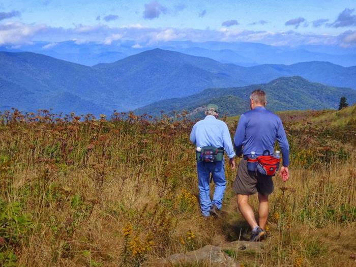 Typical views as we hike along the ridges of these magnificent mountains!