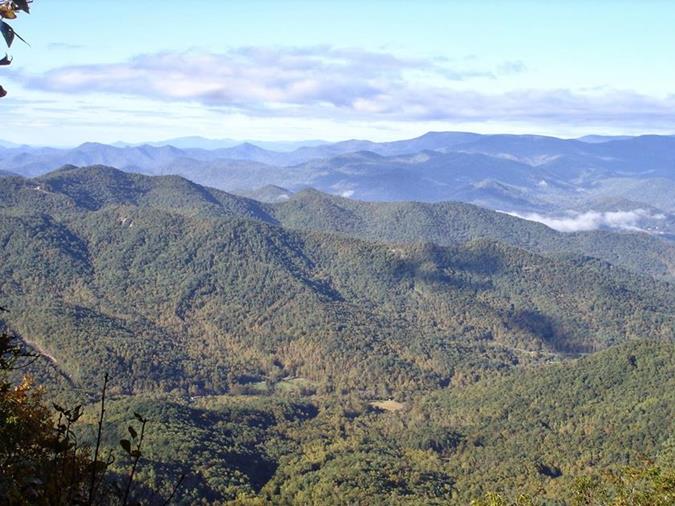 Layer after layer of mountains!