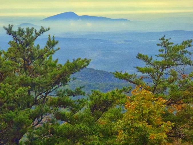 Beautiful view from Wolf Laurel. Top!
