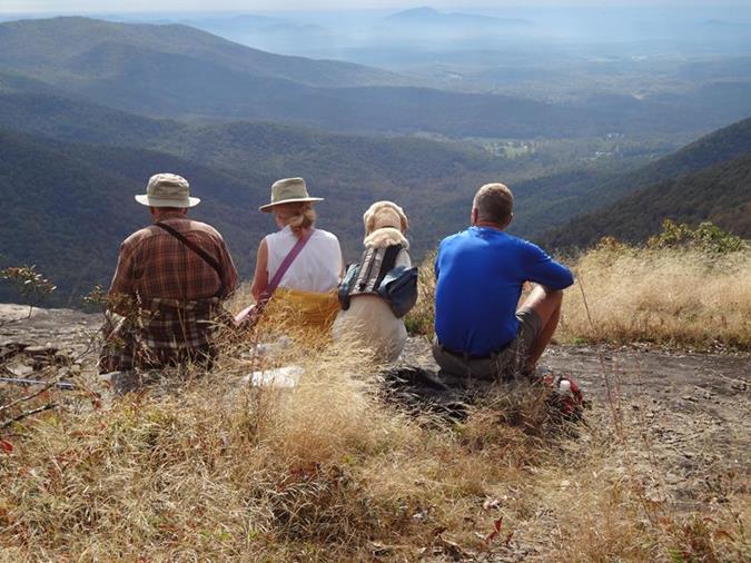 Even dogs enjoy awesome views!