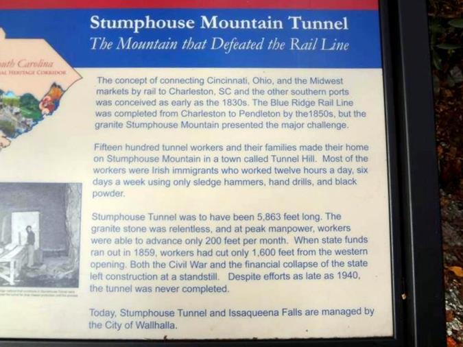 Next, we move across the highway to Stumphouse Tunnel.