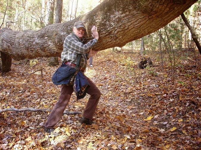 It is always good to clear any trail obstructions!