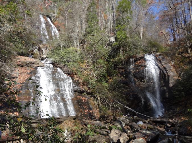 Beautiful Anna Ruby Falls.