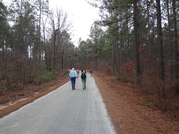 Headed to the summit of Currahee. The road is in excellent shape.