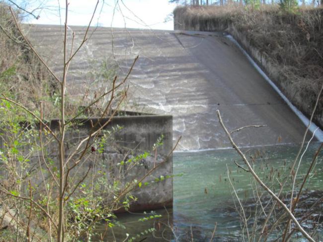 Lake Russell Dam.