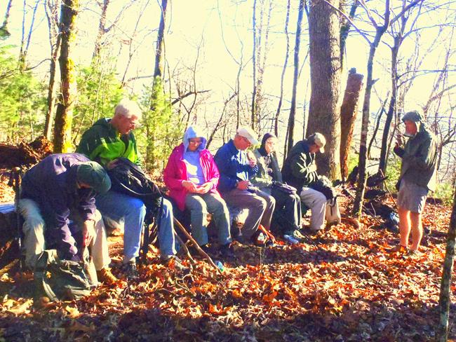 Lunchtime at Windy Gap!
