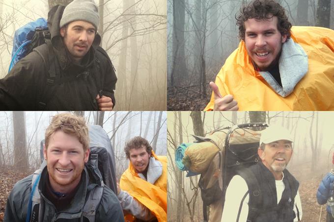 Headed southward for a little over 2 miles, we meet 29 thru-hikers headed north. They all seemed very happy as they are about 46 miles into their 2,000+ mile hike!