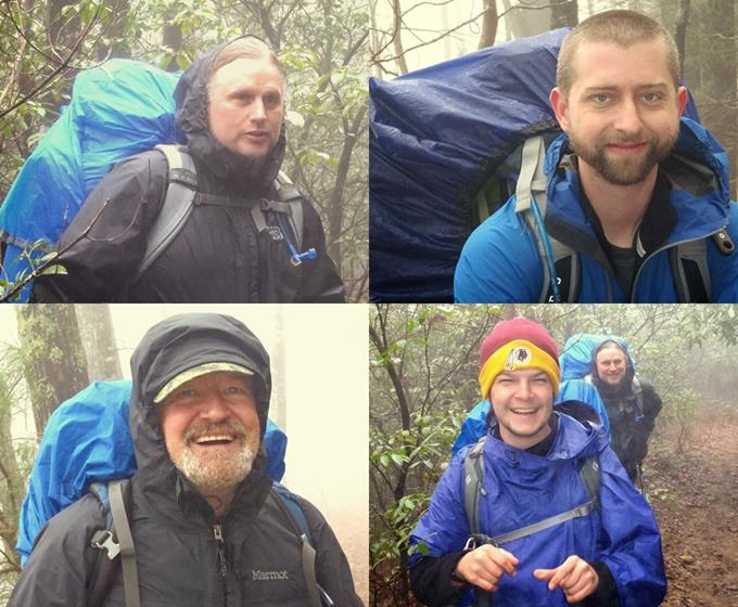 In all, We met hikers from Austria, Switzerland, Germany and the states of FL, NC, TN, Washington, DC. NJ, OH, CT, RI, MA and NH.