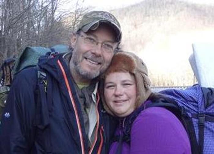 More than 20 thru-hikers on the way to Maine. This couple decided to thru-hike for their honeymoon!