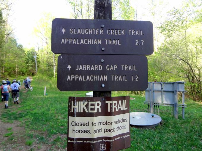 Our trailhead for the day.