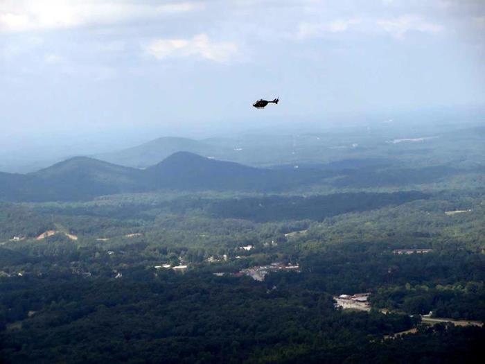 Another nice view including an Army chopper.