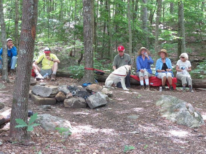 Lunchtime at Yonah Mountain!