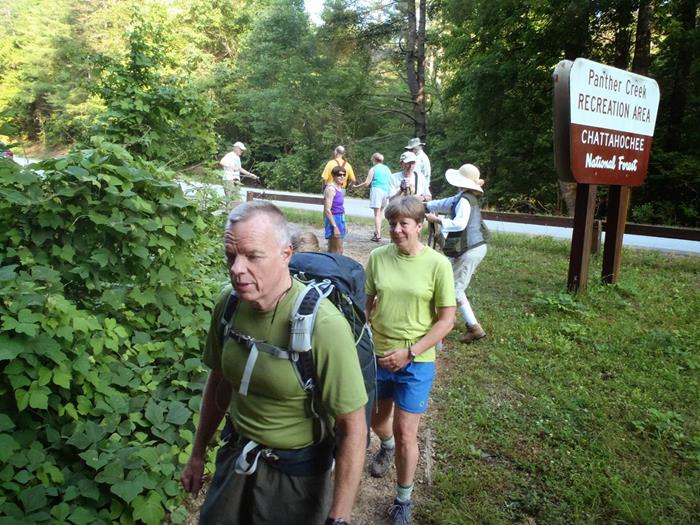 Headed to Panther Creek Falls!