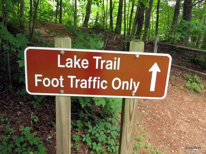 Next trail of the day.
