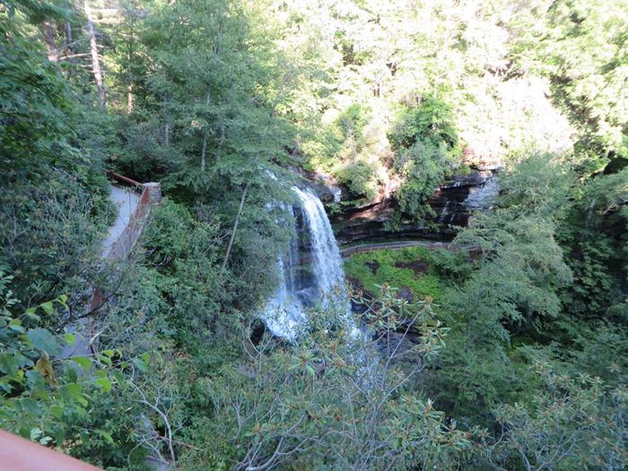View of Dry Falls from the upper boardwalk.