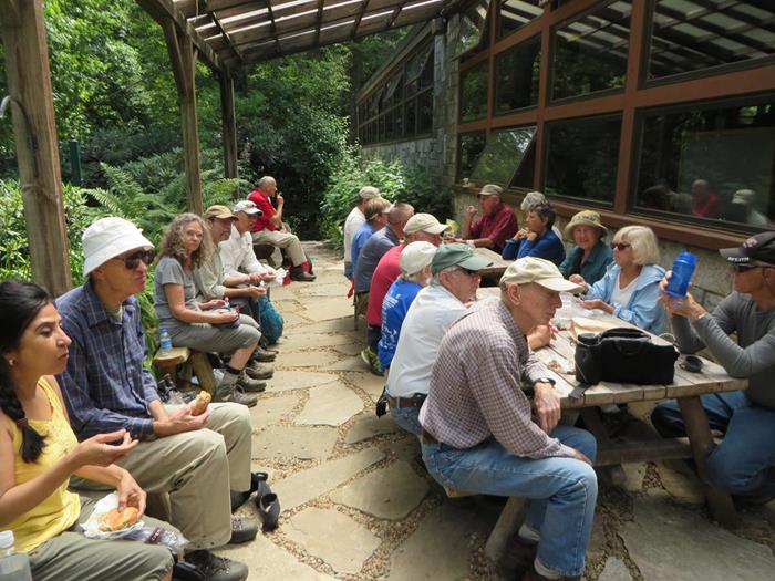 Lunchtime at the Biological Center.