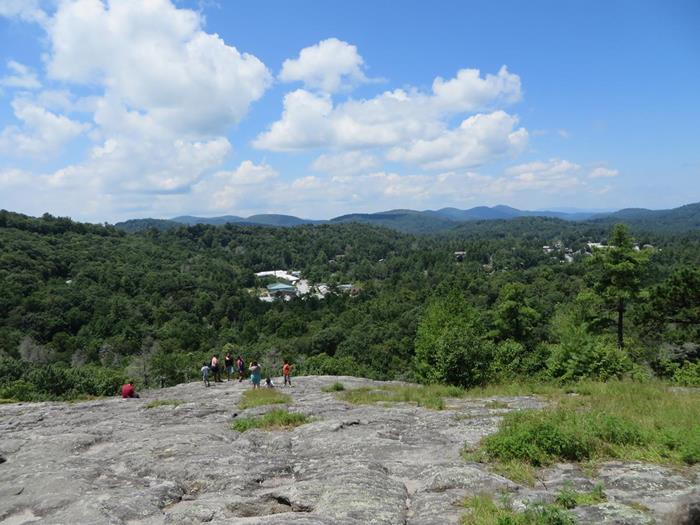 We then hiked the Sunset Rock Trail. Sunset Rock looks over Highlands to the west.