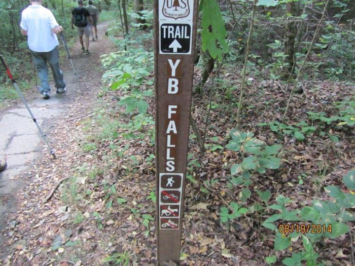 Headed for Yellow Branch Falls!