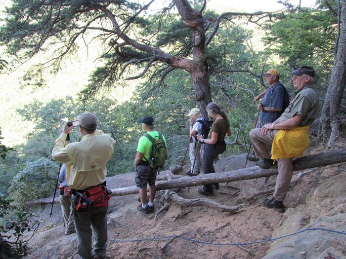 Taking in the view at Big Rock!