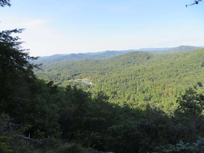 Great mountain views here!