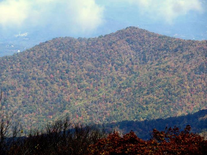 Lots of color in the mountains!