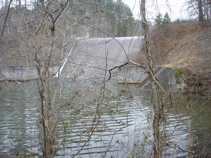 Lake Russell dam.