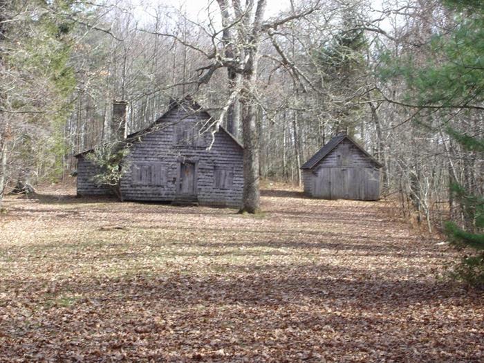 On the way back to Wayah Gap, we stopped by the Historic Wilson Lick Ranger Station.