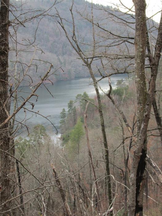 The is the Tallulah arm of Tugalo Lake - fed by Tallulah Gorge. The other arm is fed by the Chattooga River.