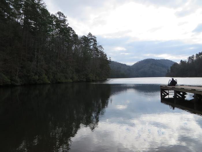 Beautiful Lake Tugalo!