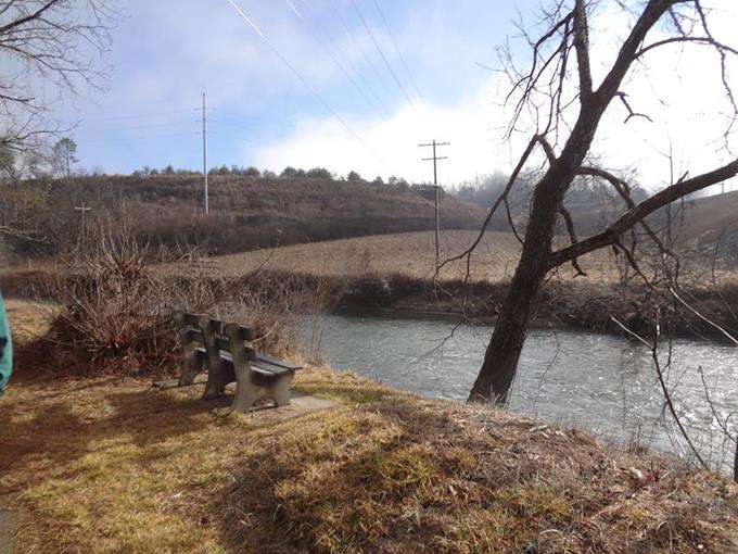 On this hike, you are constantly alongside the Little Tennessee River.