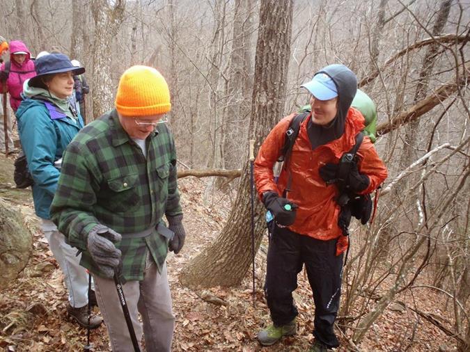 We chat with a young thru-hiker from Alabama.