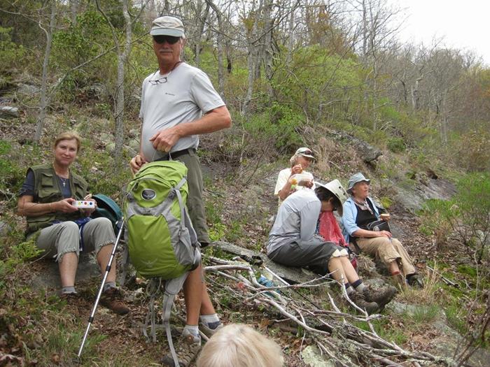 Lunchtime on Wolf Rock Mt. !