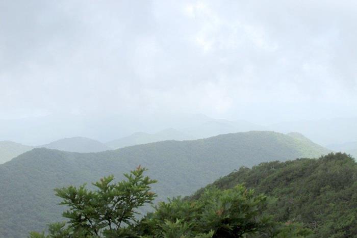 Our view from the summit of Standing Indian (5,498 ft.).