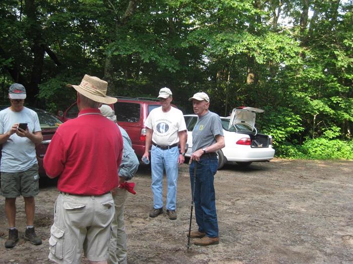 Getting ready to hike Pickens Nose!